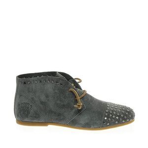 Blackstone FL58 Gray Suede Studded Chukka Boot